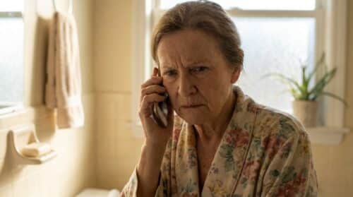 in essonne, a retiree bravely hid in her bathroom to call the police, leading to the arrest of burglars.